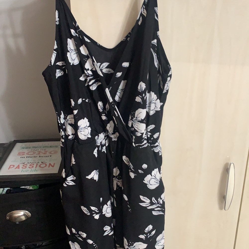 Floral patterned jumpsuit